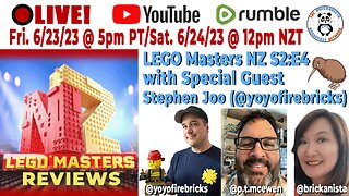 Lego Masters NZ Season 2 Episode 4 Review with Special Guest, Stephen Joo (@yoyofirebricks)