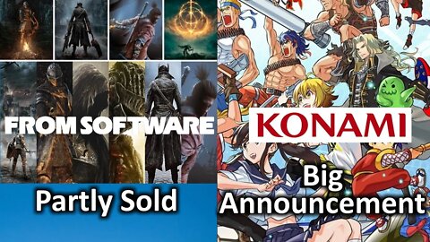 FromSoftware Investment, Konami Announcement, Sept PlayStation Plus