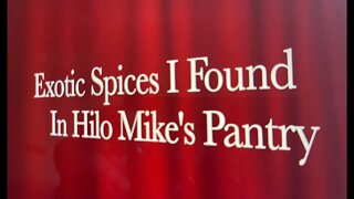 Spices in Mike's Cabinet