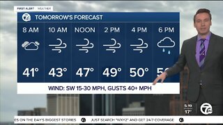 Metro Detroit Forecast: 50-degree day coming before a messy Thursday
