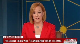 Biden Drops Out Of Presidential Race, Psaki Is Big Mad He Didn't Endorse Kamala