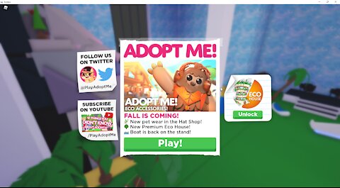 Roblox Adopt me game - Eco House