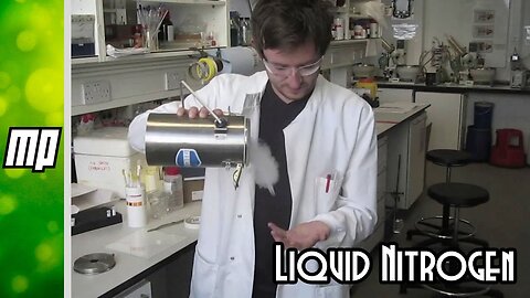 FWS - Pouring liquid nitrogen on myself (Leidenfrost effect)