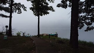 Vagabond Lake early morning flight