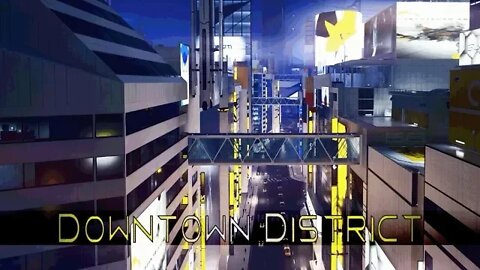 Mirror's Edge Catalyst - Downtown District [Exploration Theme - Night, Act 1] (1 Hour of Music)