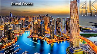 Dubai from drone