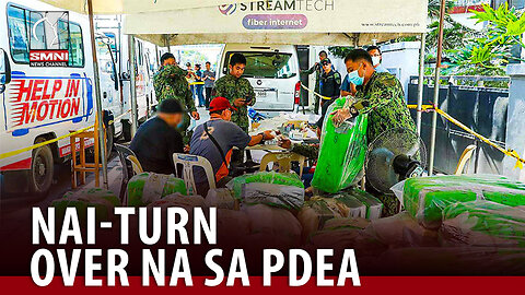 P9.6-B halaga ng iligal na droga na nasabat sa Batangas, nai-turn over na sa PDEA