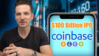 COINBASE $100 BILLION IPO | Cryptocurrency Becomes Official On The Nasdaq Stock Market Exchange