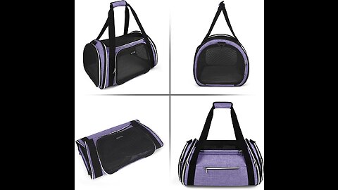 BAGLHER Pet Travel Carrier, Airline Approved Cat Carriers, Dog Carrier,Suitable for Small and M...