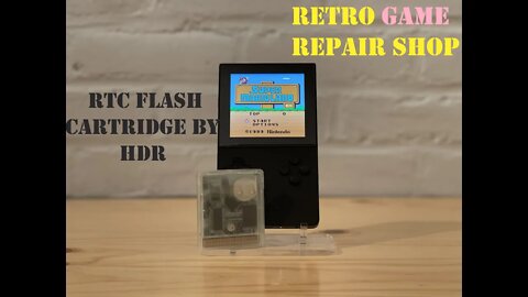 Retro Game Repair Shop Flash Cartridge