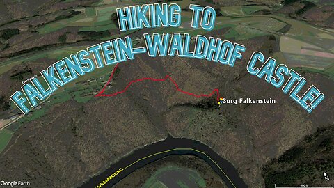 Hiking to Falkenstein-Waldhof Castle | An Easy Sunday Hike on the German - Luxembourg Border