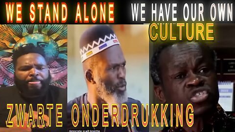 We Stand Alone Wij staan Alleen Dr umar Prof Lumumba Mapongo Dutch English Suriname Conspiracies