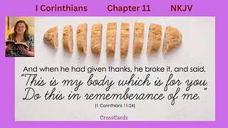 I Corinthians 11 : 04/11/24