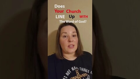 Does Your Church Line Up with the Word of God? #shorts #christiancontent #short