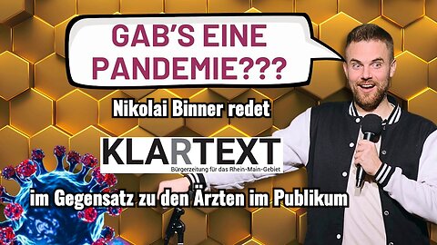 Binner spricht KLARTEXT zu Ärzten: "Gab's eine #Pandemie?"