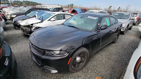 Copart Walk Around and Auction WIN Fully Working Police Dodge Charger