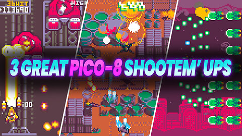 3 AWESOME Pico-8 Shootem' Ups You Need to Try