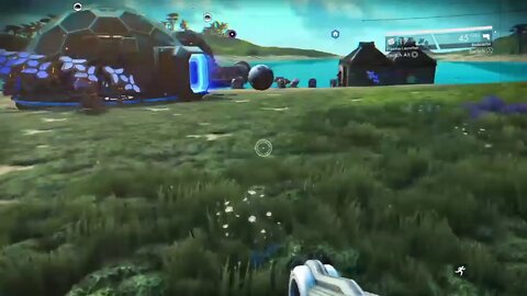 Mucking about with glitch building in No Man's Sky BEYOND (PS4)