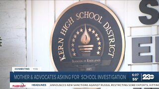 Mother and advocates asking for school investigation