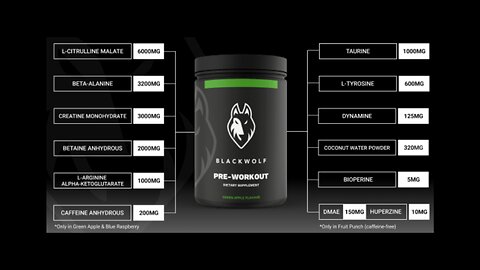Bodybuilding Discover The New BlackWolf Pre-Workout Formula