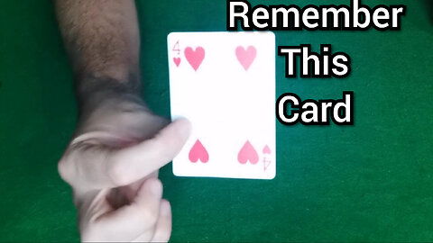Learn an easy card trick.