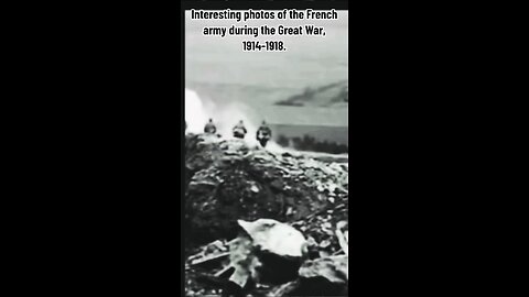Interesting photos of the French army during the Great War