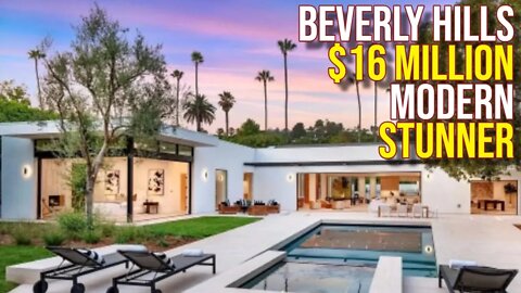 Inside a $16 Million Beverly Hills Modern Stunner