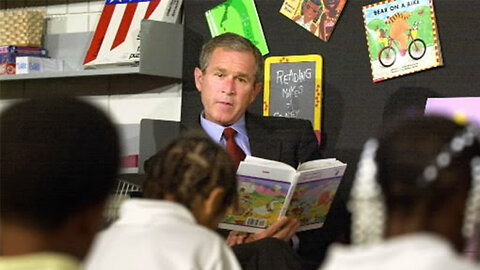 11sep2001 George W Bush y el cuento de la cabra que leia cuando la operacion de bandera falsa, ahora encaja todo · Exponiendo la Verdad || RESISTANCE ...-