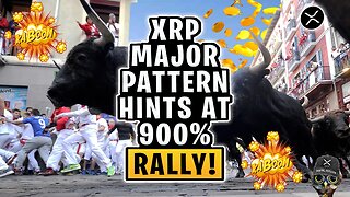 XRP NEWS: Major Pattern Hints at a 900% Rally! 💥 BOOM 💥!