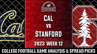 Cal vs Stanford Picks & Prediction Against the Spread 2023 College Football Analysis