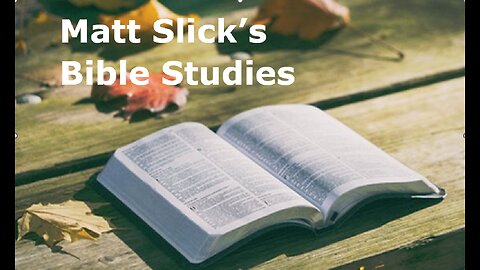 Matt Slick Bible Study, Romans 3 D