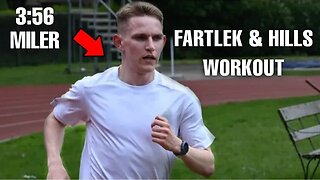 Callum Elson Fartlek Workout + Hills