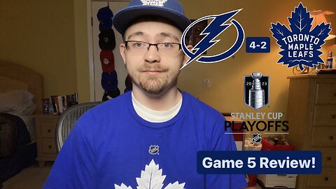 RSR5: Tampa Bay Lightning 4-2 Toronto Maple Leafs 2023 Stanley Cup Playoffs Round 1 Game 5 Review