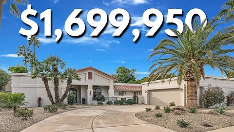 Inside a $1.7M Scottsdale Arizona Luxury Remodel | Scottsdale Ranch | Moving to Scottsdale