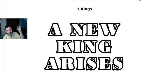 A New King Rises Long Live Solomon (1 Kings1-2)