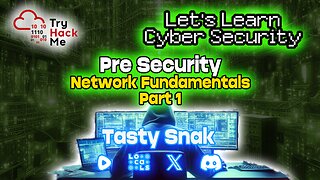 Let's Learn Cyber Security: Try Hack Me - Pre Security - Network Fundamentals : Part 1 | 🚨RumbleTakeover🚨