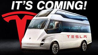 Meet Tesla’s NEW Invention Tesla Electric Van!