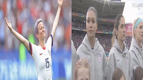 Megan Rapinoe & USWNT SILENT During National Anthem but Draw MONSTER Ratings