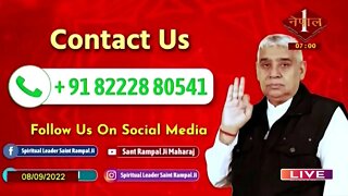 Nepal 1 TV 08-09-2022 || Episode: 967 || Sant Rampal Ji Maharaj Satsang Live