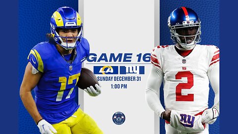 Los Angeles Rams vs. New York Giants | Week 17 NFL Highlights