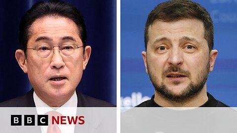 Japan's PM Fumio Kishida meets Ukraine's President Zelensky in Kyiv