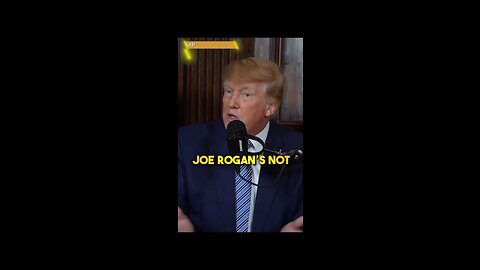Former US President Donald Trump Defends YouTube Podcaster Joe Rogan Claiminh “He's not a racist”