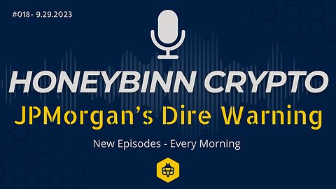 018 - JPMorgan's Dire Warning | #Bitcoin & #Crypto News Flash