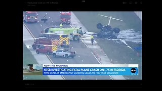Private Jet Crash Lands on I-75 in Florida, Fatalities.