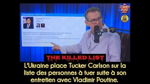 L'Ukraine place Tucker Carlson sur la liste des personnes à tuer.
