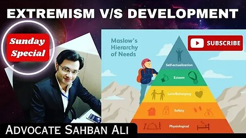 Extremism🥷 & Development| Maslow's Hierarchy of Needs| Sunday Special| Advocate Sahban Ali #upsc
