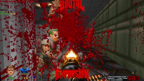 Brutal Doom v21.13.2 | Demonfear Maps 04-06 | Online Co-op