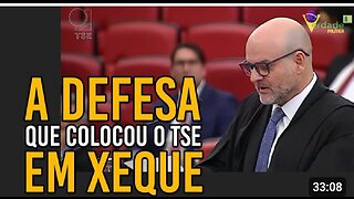 A DEFESA impecável que colocou o TSE em XEQUE