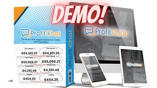 ProfitChat (Demo) Automates Unlimited Leads, Free Traffic & High Ticket Commissions In Just 3 Steps