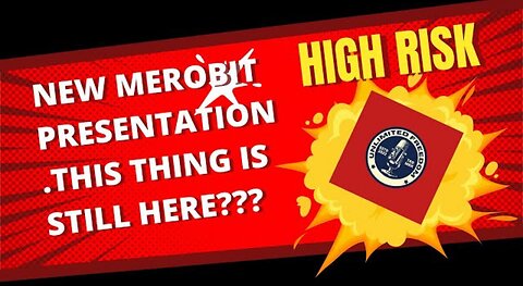 MEROBIT! 5% PER DAY HYIP just released a new PRESENTATION DECK. Let's check it out! (Orange Pill)